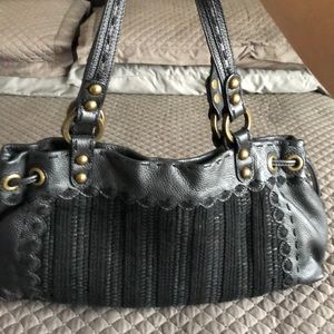 Gorgeous Isabella fiore large black leather bag